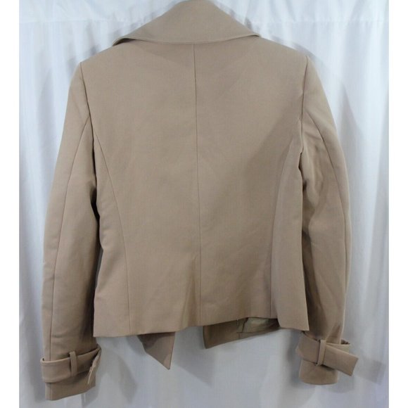 NWT Anne Klein $149 Womens Light Coffee Color Jacket Blazer 2 - Picture 6 of 7